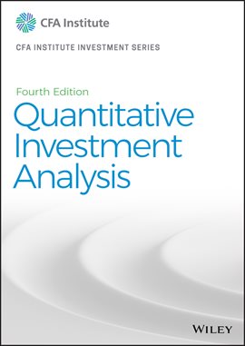Imagen de portada para Quantitative Investment Analysis
