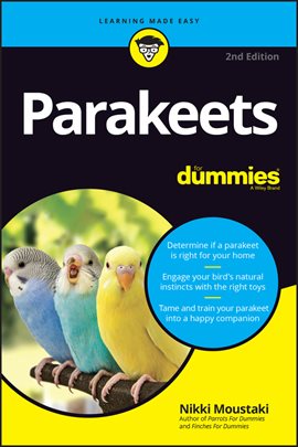 Imagen de portada para Parakeets for Dummies
