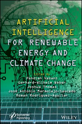 Imagen de portada para Artificial Intelligence for Renewable Energy and Climate Change