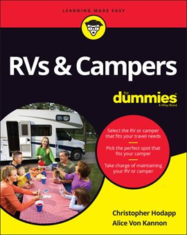 Imagen de portada para RVs & Campers For Dummies