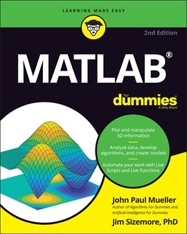 Imagen de portada para MATLAB For Dummies