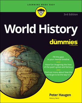 Imagen de portada para World History For Dummies