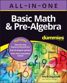 Cover image for Basic Math & Pre-Algebra All-in-One for Dummies