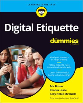 Imagen de portada para Digital Etiquette For Dummies