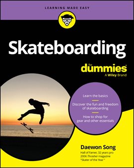 Imagen de portada para Skateboarding for Dummies