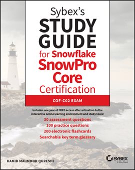 Imagen de portada para Sybex's Study Guide for Snowflake SnowPro Core Certification