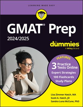 Imagen de portada para GMAT Prep 2024/2025 for Dummies With Online Practice