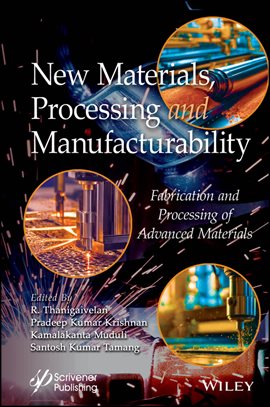 Imagen de portada para New Materials, Processing and Manufacturability