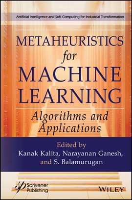 Imagen de portada para Metaheuristics for Machine Learning