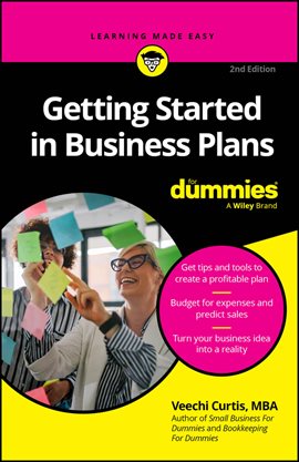 Cover image for Getting Started in Business Plans for Dummies