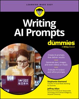 Imagen de portada para Writing AI Prompts for Dummies