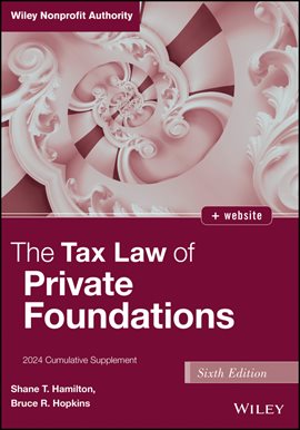 Imagen de portada para The Tax Law of Private Foundations