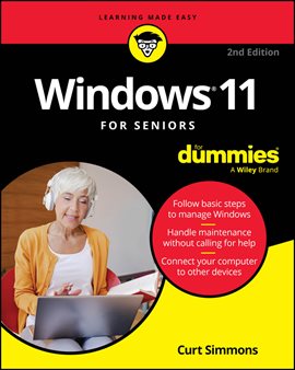 Imagen de portada para Windows 11 for Seniors for Dummies