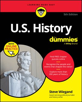Cover image for U.S. History for Dummies (+ Chapter Quizzes Online)