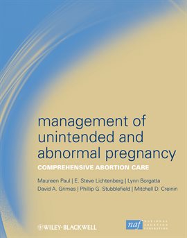 Cover image for Management of Unintended and Abnormal Pregnancy