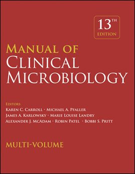Imagen de portada para Manual of Clinical Microbiology, 4 Volume Set