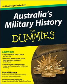 Imagen de portada para Australia's Military History for Dummies