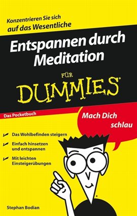 Imagen de portada para Entspannen Durch Meditation Für Dummies Das Pocketbuch