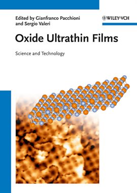 Cover image for Oxide Ultrathin Films