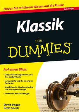 Cover image for Klassik für Dummies