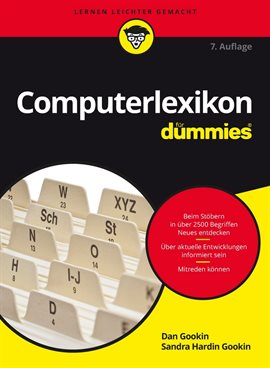 Cover image for Computerlexikon für Dummies