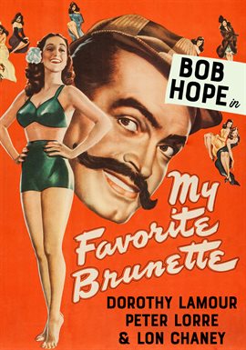 Cover image for Bob Hope in "My Favorite Brunette"