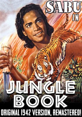 Cover image for Sabu In "Jungle Book"