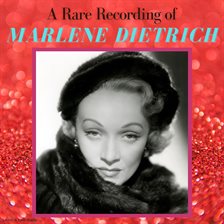 Cover image for A Rare Recording of Marlene Dietrich