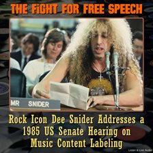 Cover image for Rock Icon Dee Snider Addresses a 1985 US Senate Hearing on Music Content