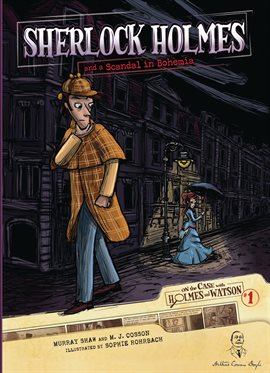 Cover image for Sherlock Holmes and a Scandal in Bohemia