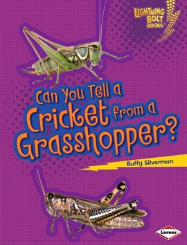 Cover image for Can You Tell a Cricket from a Grasshopper?
