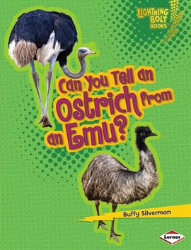 Cover image for Can You Tell an Ostrich from an Emu?
