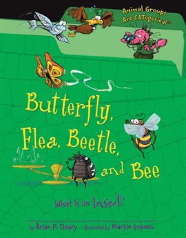 Cover image for Butterfly, Flea, Beetle, and Bee
