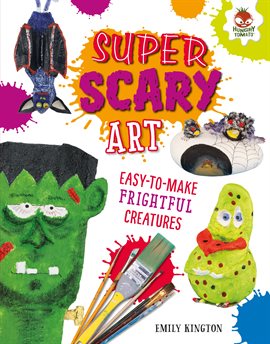 Cover image for Super Scary Art