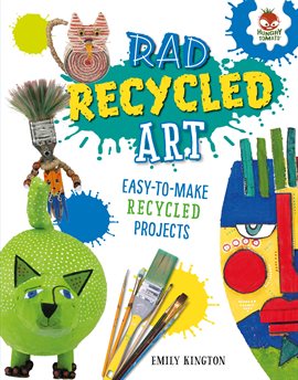 Cover image for Rad Recycled Art