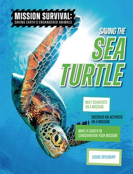 Cover image for Saving the Sea Turtle