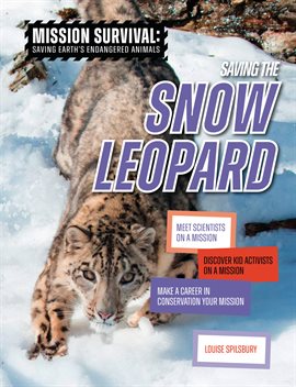 Cover image for Saving the Snow Leopard