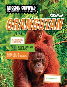 Cover image for Saving the Orangutan