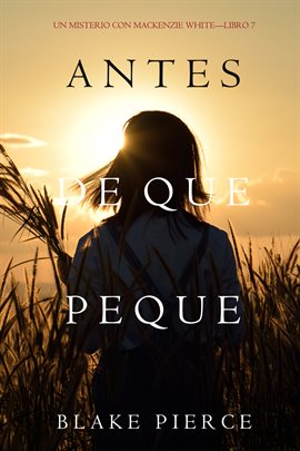 Cover image for Antes De Que Peque