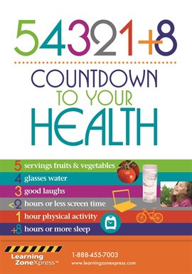 Cover image for 54321+8 Countdown To Your Health