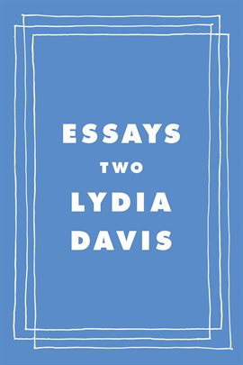 Cover image for Essays Two