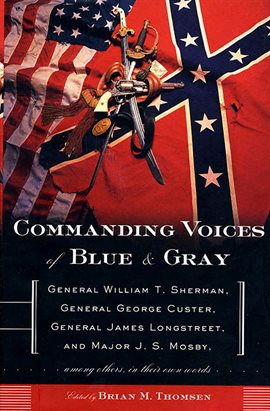 Cover image for Commanding Voices of Blue & Gray