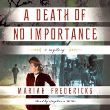 Cover image for A Death of No Importance