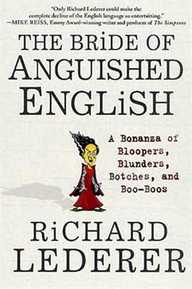 Cover image for The Bride of Anguished English