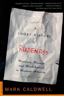 Imagen de portada para A Short History of Rudeness
