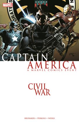 Cover image for Civil War: Captain America