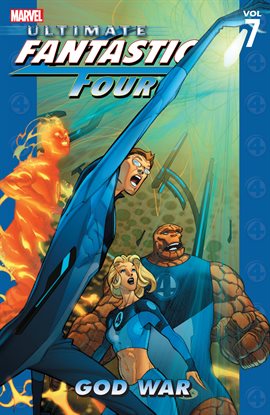 Cover image for Ultimate Fantastic Four Vol. 7: God War