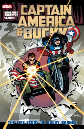 Cover image for Captain America And Bucky: The Life Story Of Bucky Barnes
