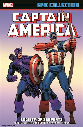 Cover image for Captain America Epic Collection: Society of Serpents