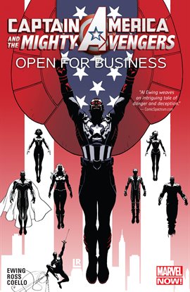 Cover image for Captain America And The Mighty Avengers Vol. 1: Open For Business